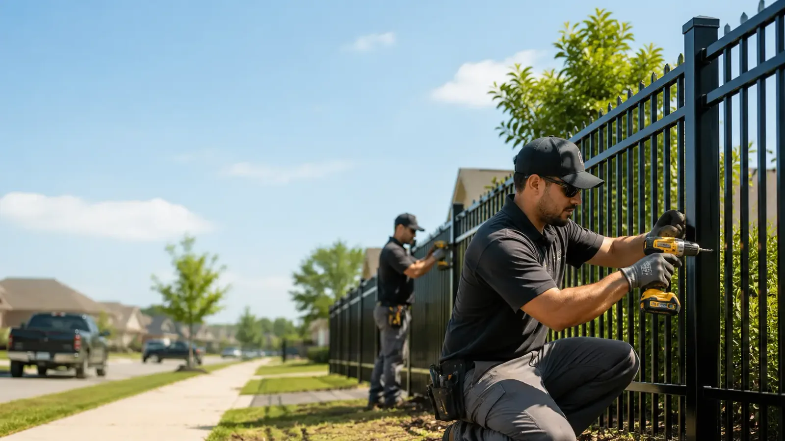 Metal Fence Installation in Auburn, IA